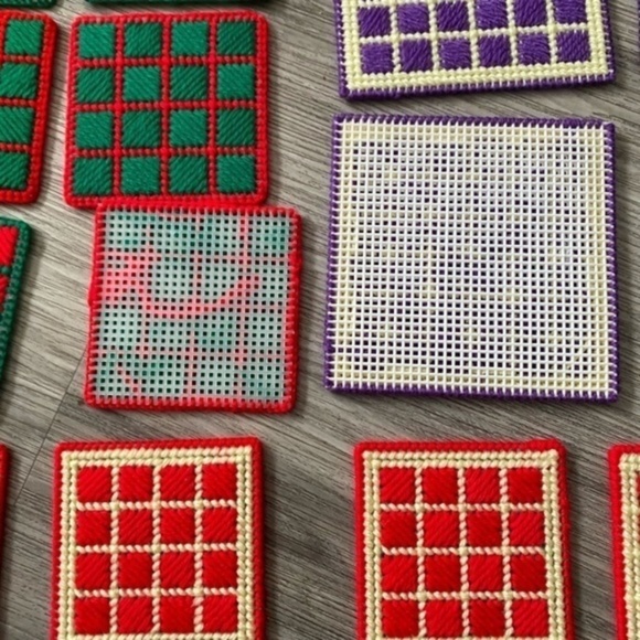 Vintage retro 1970’s handmade coasters. Excellent condition. - Picture 4 of 5